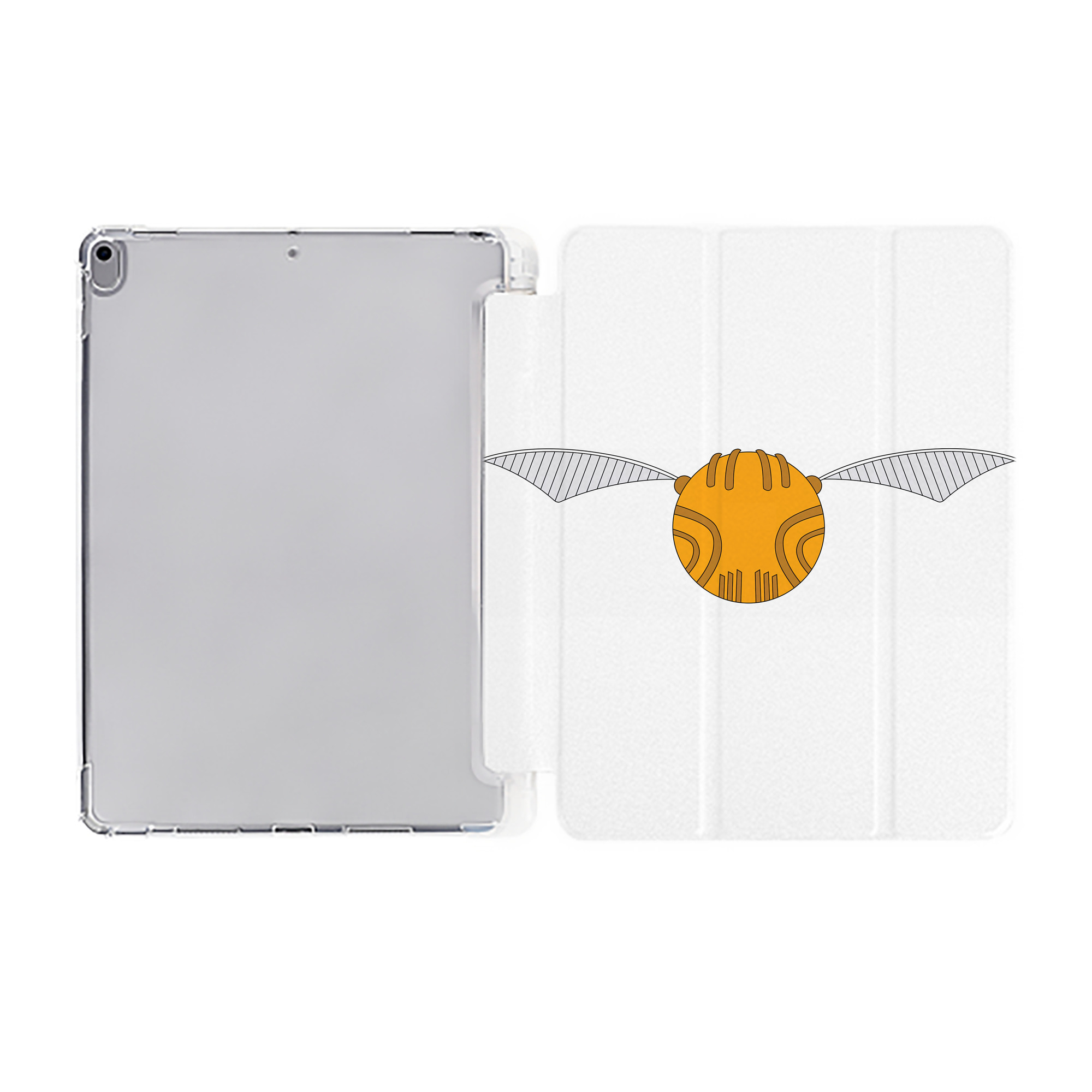 （画像用） Harry Potter ハリー・ポッターシリーズ IPad ケース ペン収納付き 三つ折りスタンド PUレザー×シリコン 対応機種9.5/10.5/10.9インチ